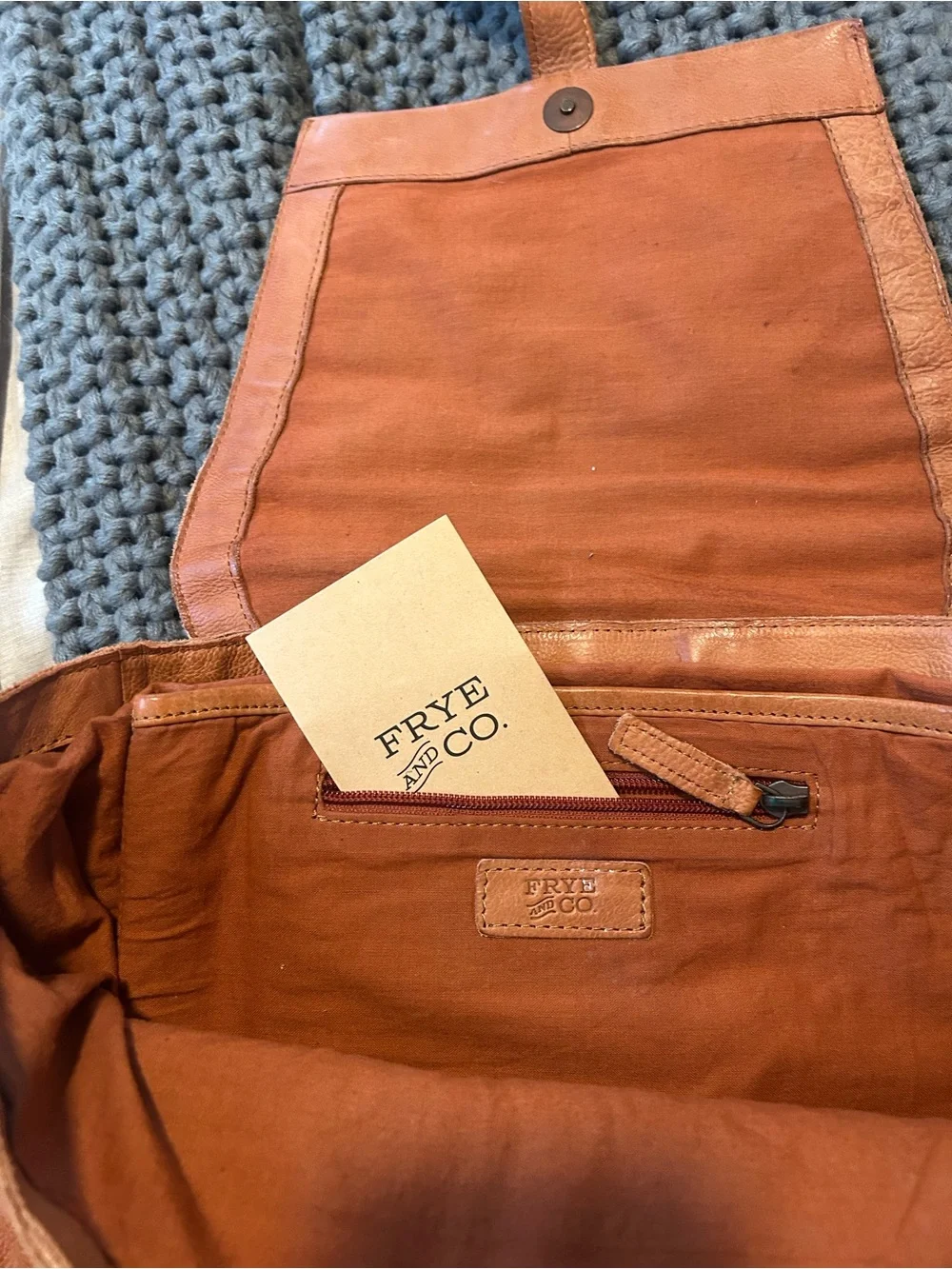 FRYE AND CO. smooth cognac